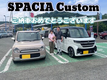 スペーシアカスタムご納車！！